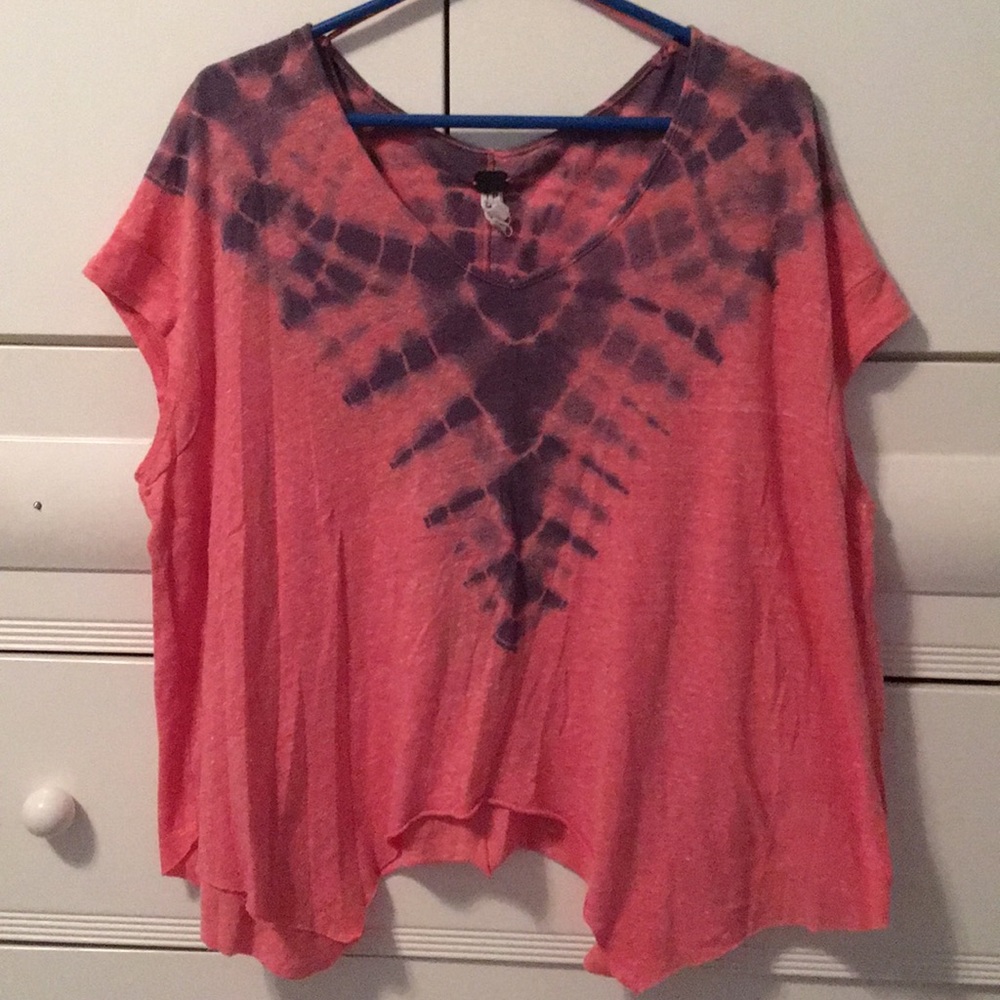 Tie dye Free People tee